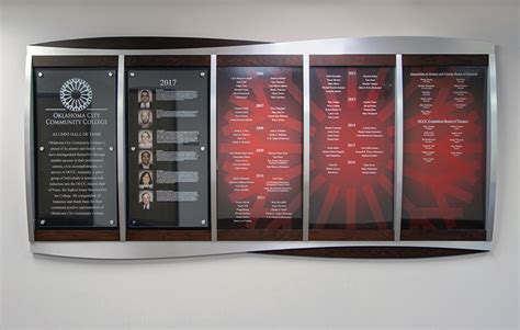 Alumni Hall Of Fame Wall Of Honor Oklahoma City Community College