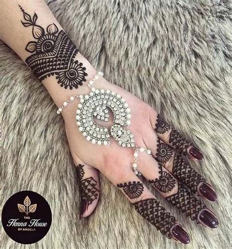 Back Hand Black Mehndi Designs Mehndi Designs For Hands Black