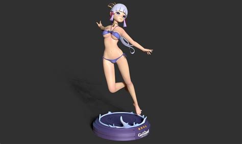 Ayaka In Bikini Genshin Impact Fanart 3d Model 3d Printable Cgtrader