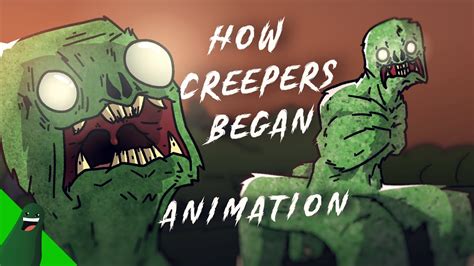 Minecraft How Creepers Began Animation Youtube