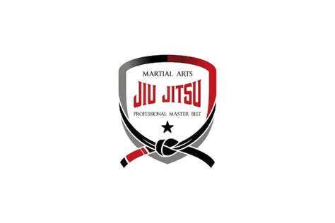 Premium Vector Jiu Jitsu Martial Arts Logo Design Mixed Martial Arts