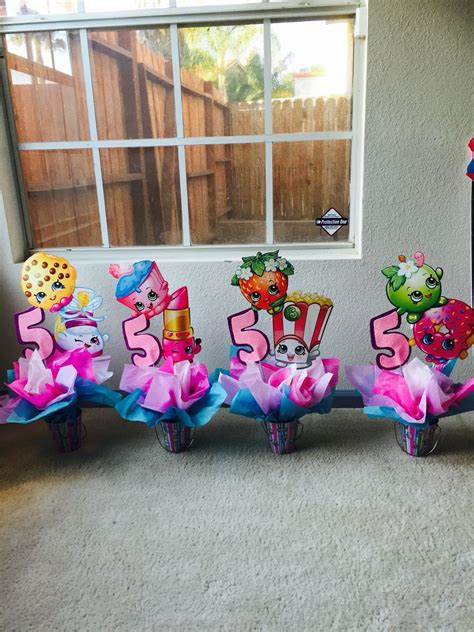 Apr 22, 2016 · i am a mom of 3 awesome boys that love to get crafty with me in the kitchen. shopkins centerpieces | Shopkins birthday party, Shopkins party, Shopkins birthday