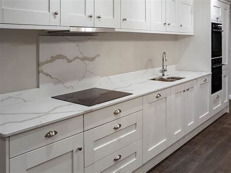 Quartz Worktops Two Delicate Vein Marbles