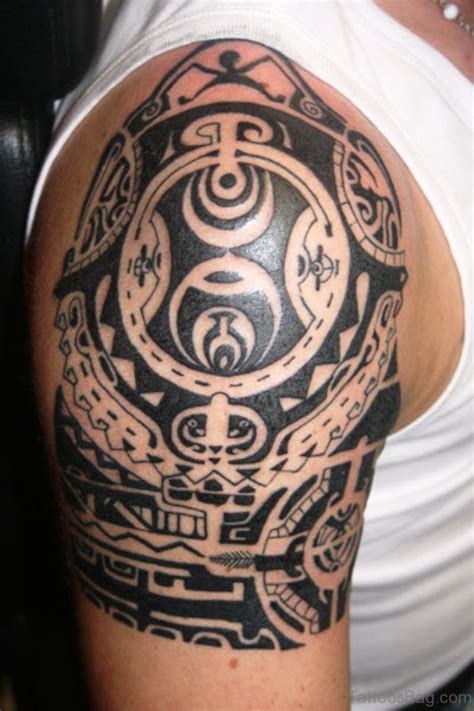 70 Famous Maori Tattoos On Shoulder Tattoo Designs