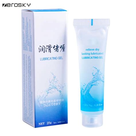zerosky sex vaginal water lubricant gel oil for sex 25g anus lubricants based sex lube for women