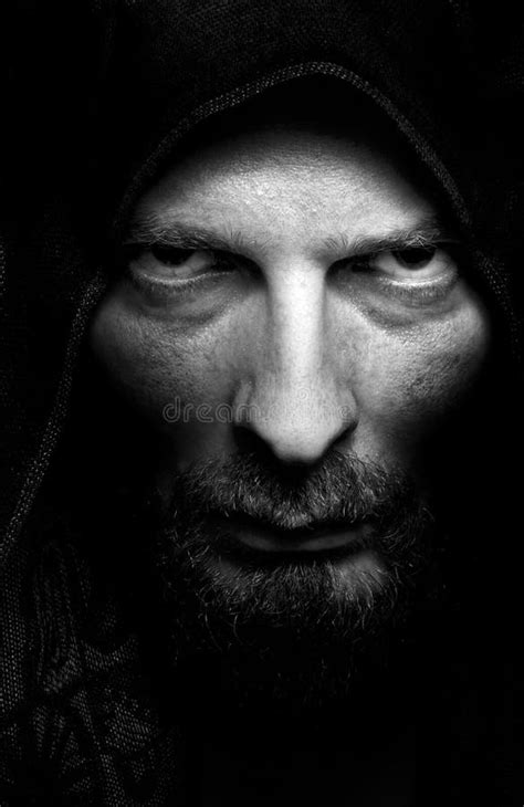 Dark Portrait Of Handsome Man Stock Image Image Of Dangerous Grunge