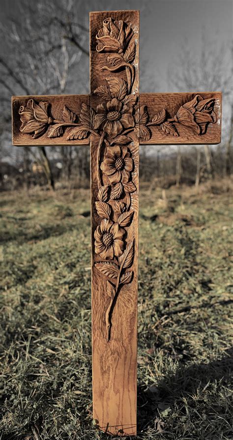 Cross By Manuroartis On Deviantart Wood Wall Cross Wood Carving