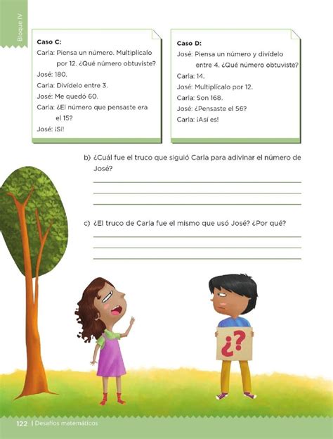 Libro de matematicas 4 grado resuelto ministerio de educacion. Adivinanzas - Bloque IV - Lección 65 ~ Apoyo Primaria