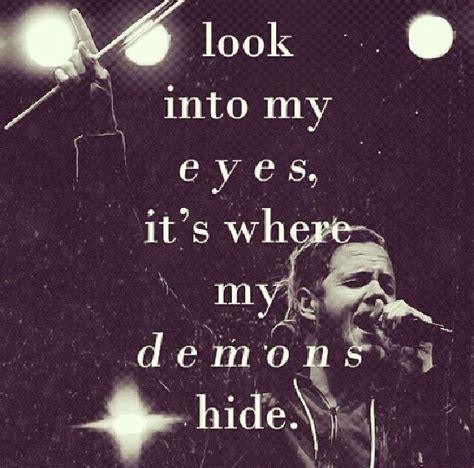My Eyes My Demons Hide Imagine Dragons Imagine Dragons Lyrics