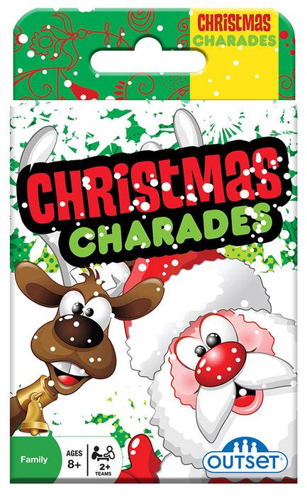 Christmas Charades Card Game — Outset Media