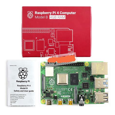 Raspberry Pi 4 Model B 4gb 1 5ghz Cpu Wireless 5 0 Dual Interface Poe Ethernet Raspberry Pi 4th