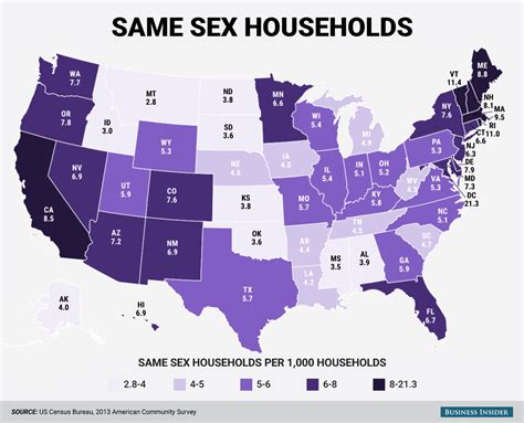 Census Data On Gay Households Business Insider