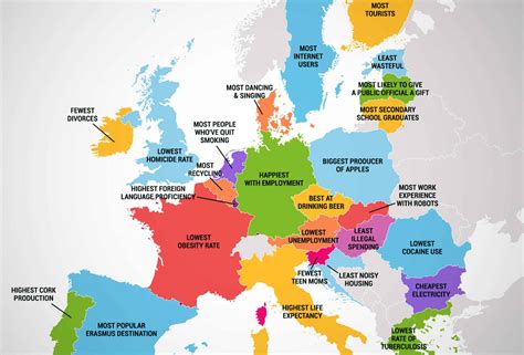 Państwa Unii Europejskiej Mapa Mapa
