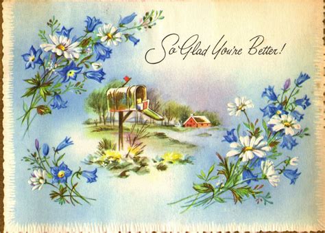 If you like the game, please buy it and support the developers! So Glad You're Better | Vintage postcards, Post cards ...