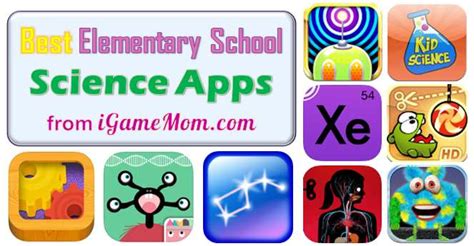 We selected some great apps and games for kids to manage that. Best Science Apps for Elementary School Kids