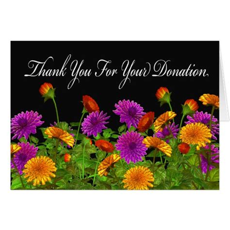 We could help more than 1000 children to buy books and clothes for. Thank You, For The Donation Greeting Card | Zazzle.com