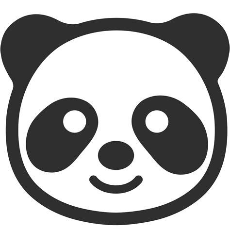 Emoji Panda Png Transparente Stickpng