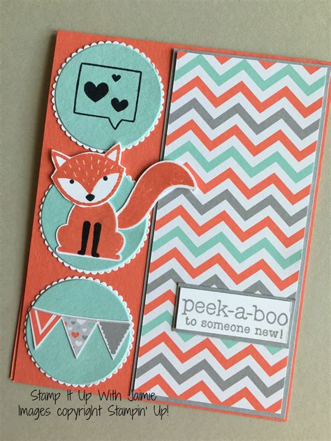 Stampin Up Foxy Friends Stampin Up Foxy Friends Cards Cool Cards