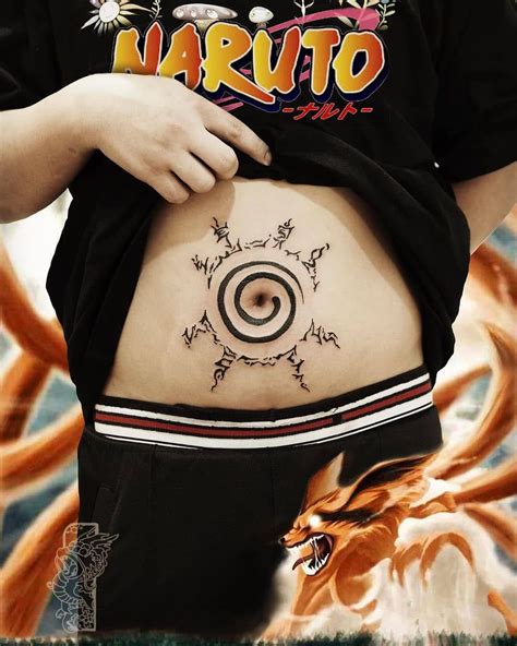 Naruto Uzumaki Seal Tattoo Turona