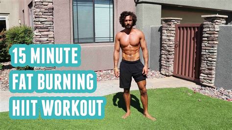 15 Minute Fat Burning Hiit Workout No Equipment The Body Coach