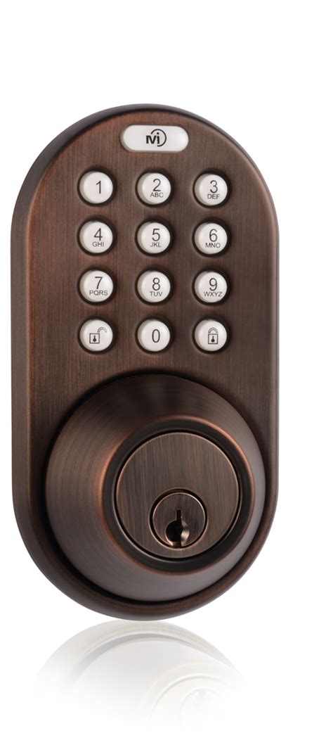 Milocks Df 02 Keyless Entry Deadbolt Door Lock With Electronic Digital