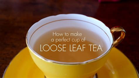How To Make The Perfect Cup Of Tea Youtube