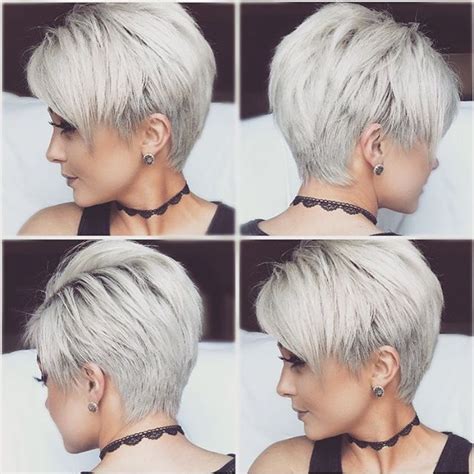 Image Result For 360 View Of Pixie Haircuts With Images Short