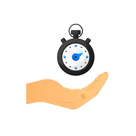 Premium Vector Timer Clock And Stopwatch Countdown Timer Symbol Icon