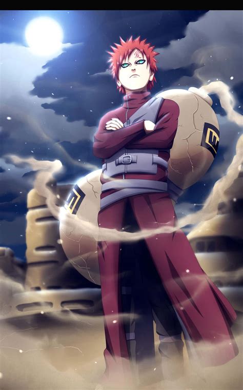 Download Gaara With His Sand Gourd Part Of The Kazekages Legacy