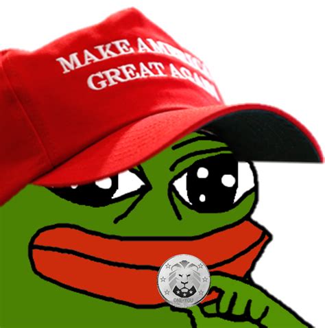 Pepe With Trumpcoin Make America Great Again Know Your Meme