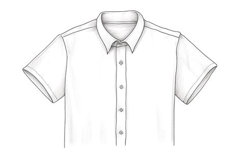 How To Draw A Collared Shirt Yonderoo