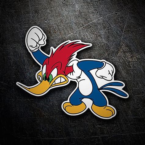 Sticker Woody Woodpecker