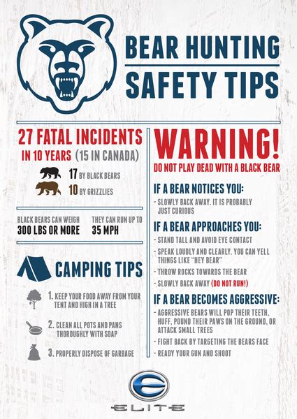 Bear Hunting Safety Tips