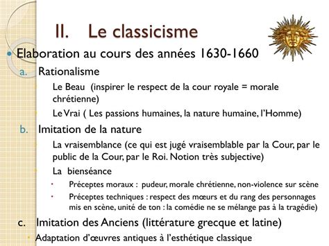 PPT - Histoire de la littérature classique du 17 ème siècle PowerPoint
