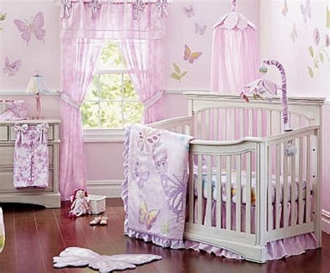 Baby Nursery Decor Awesome Soft Purple Colored Butterfly Purple