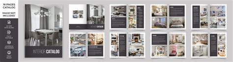 Premium Vector Modern Interior Design Catalog Layout Product Catalog