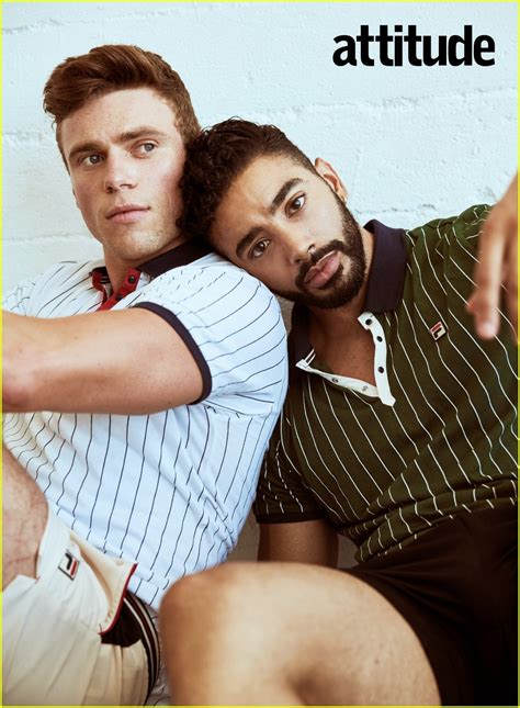 Gus Kenworthy Goes Shirtless For Attitude Cover With Laith Ashley