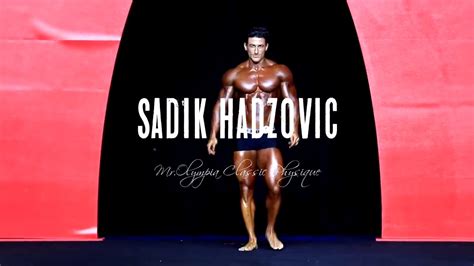 Sadik Hadzovic Mrolympia Classic Physique Posing 2016 Youtube