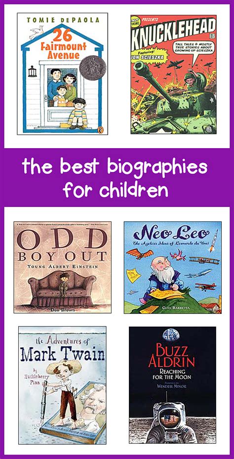 Best Biographies For Kids In Grades 1 8