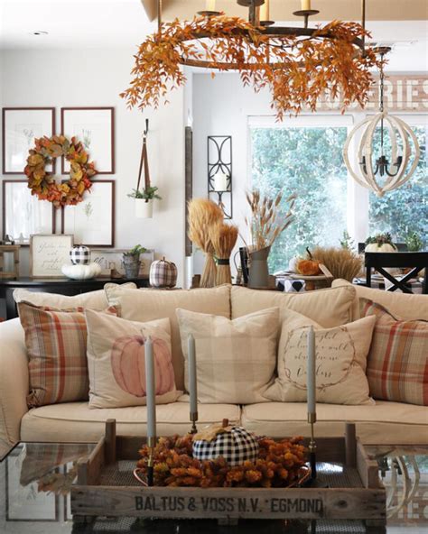 Fall Throw Pillows Decorating For Fall Modern Farmhouse Decor