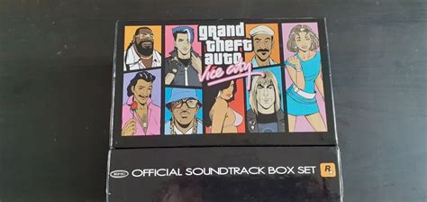 Grand Theft Auto Gta Vice City Official Soundtrack 7 Cd Box Set 2002