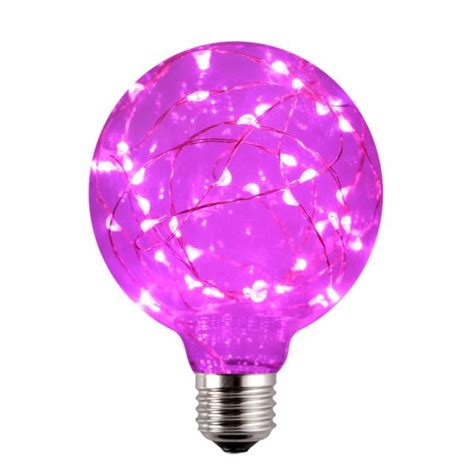 You should try this if you have led lights. Pink Color G95 G30 LED Decorative Bulb - Led filament bulb ...