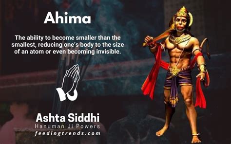 8 Siddhi Ashta Siddhi Power Of Lord Hanuman Ji
