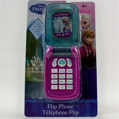 Disney Frozen Elsa Anna Toy Flip Phone Htf Disney Pinterest