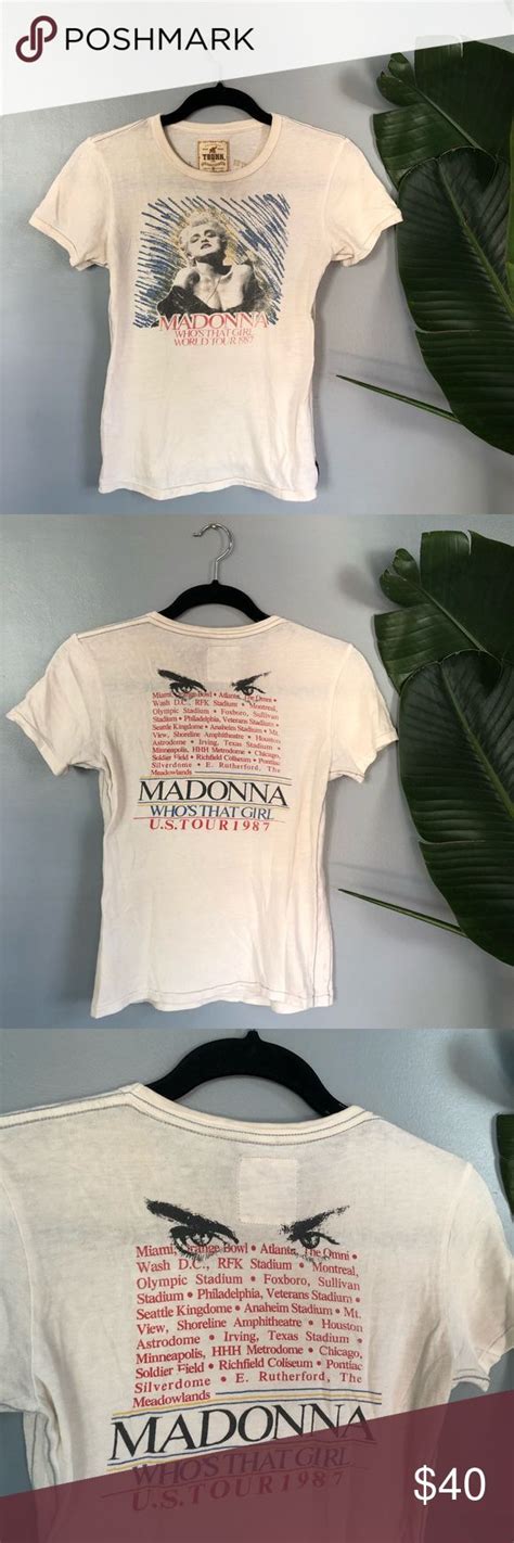 Trunk Ltd Madonna T Shirt Trunks T Shirt Shirts