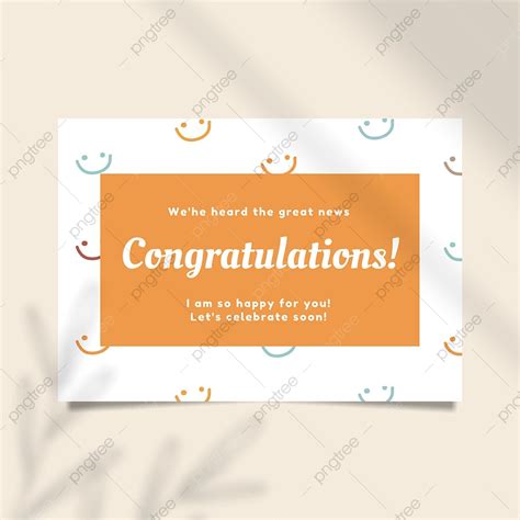 Abstract Congratulations Card Template Template Download On Pngtree