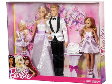 Panenky MATTEL Barbie Nevěsta Svatební Sada Agatha Allen