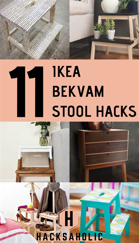 Loads Of Great Ikea Bekvam Stool Hacks That Show You How Unique And