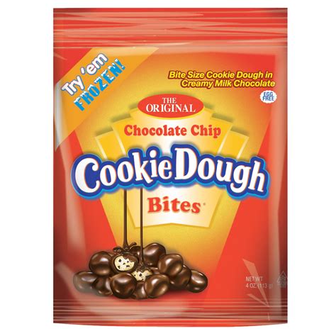 The Original Chocolate Chip Cookie Dough Bites 5oz Snacks Fast
