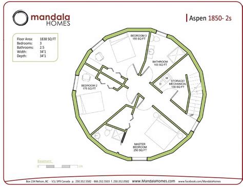 Aspen Series Floor Plans Mandala Homes Prefab Round Jhmrad 67469